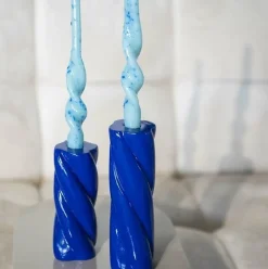By Boo Kandelaar Chuppa klein - blauw