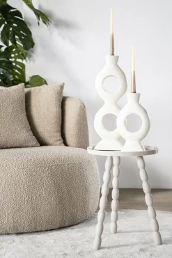 By Boo Kandelaar Torch groot - white