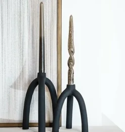 By Boo Kandelaar Twig small - zwart