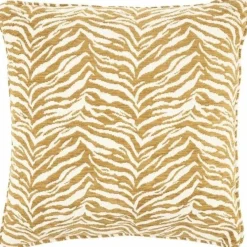 By Boo Kussen Tigra 45x45 cm - mosterd