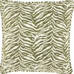 By Boo Kussen Tigra 45x45 cm - groen