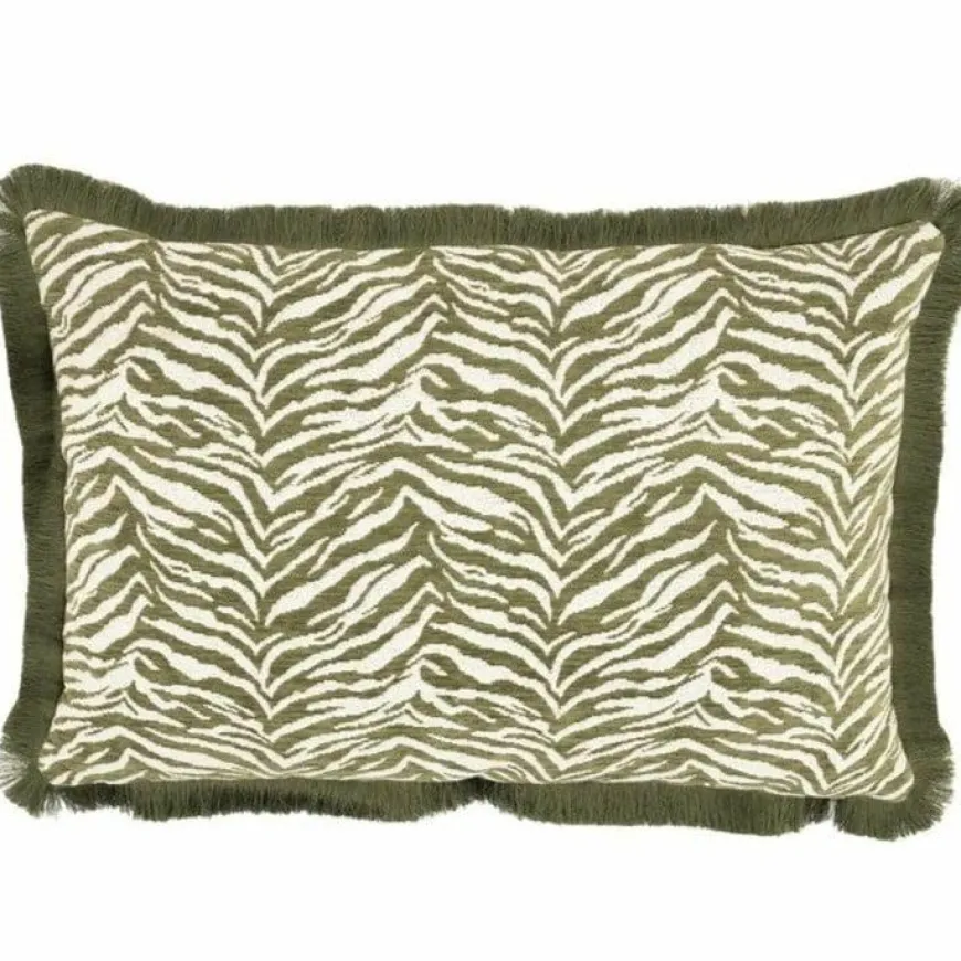 By Boo Kussen Tigra 40x60 cm - groen