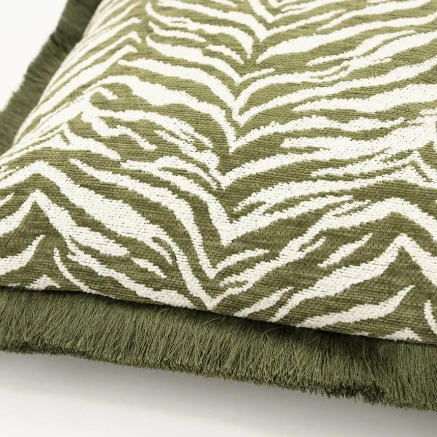 By Boo Kussen Tigra 40x60 cm - groen