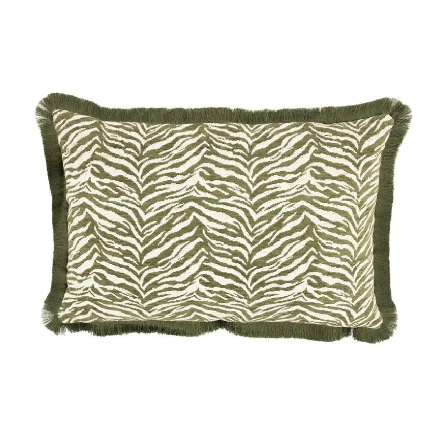 By Boo Kussen Tigra 40x60 cm - groen