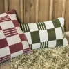 By Boo Kussen Twist 35x55 cm – groen