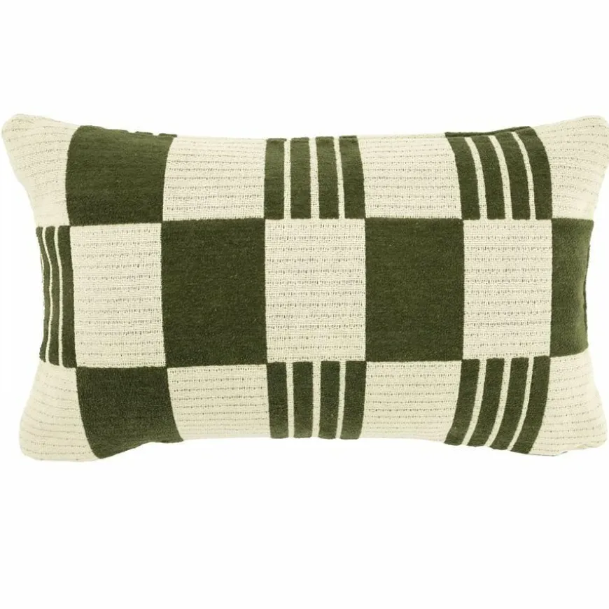 By Boo Kussen Twist 35x55 cm – groen