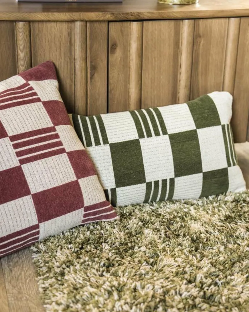 By Boo Kussen Twist 35x55 cm – groen