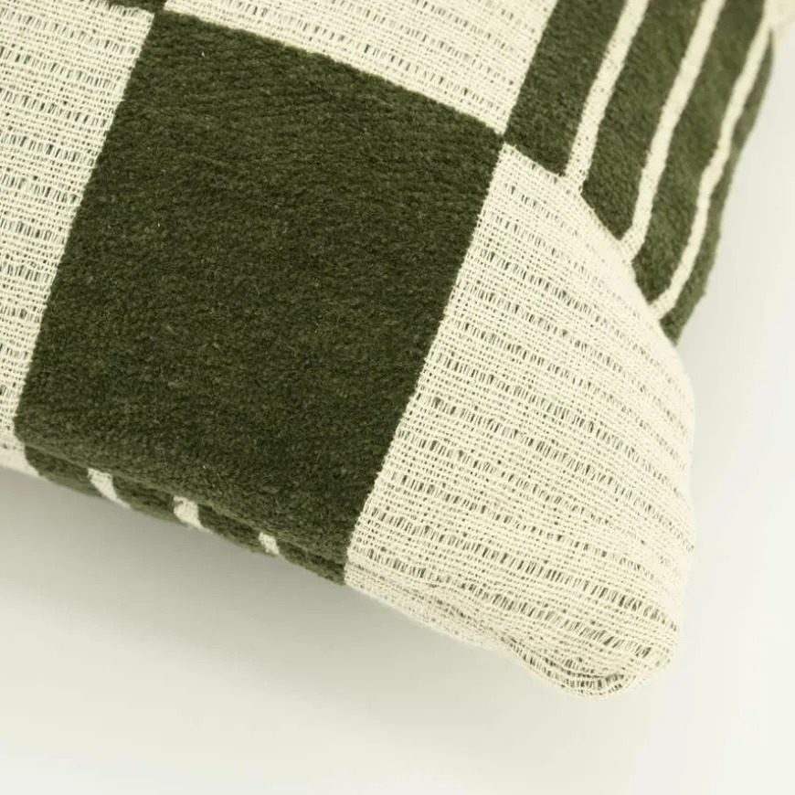 By Boo Kussen Twist 35x55 cm – groen