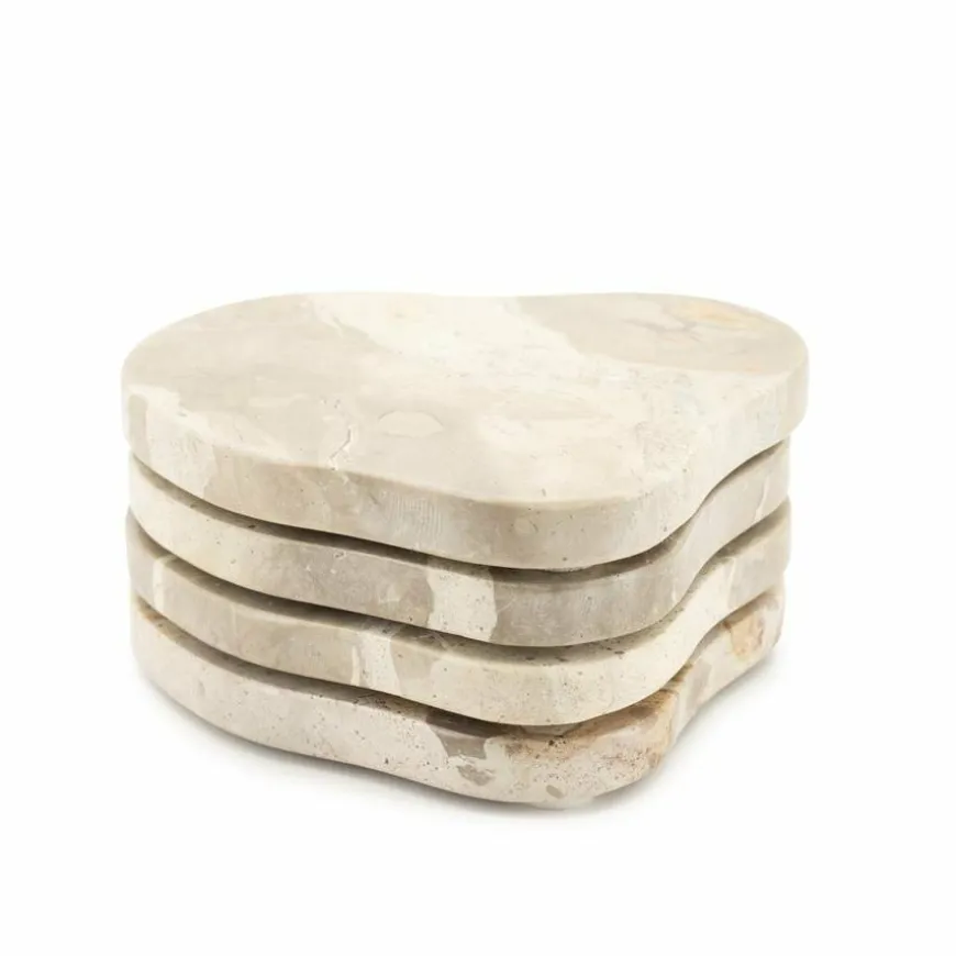 By Boo Onderzetter Marrone (set of 4)
