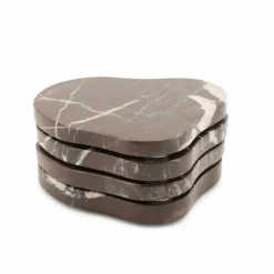 By Boo Onderzetter Rosso (set of 4)