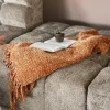 By Boo Plaid Hyde - terracotta