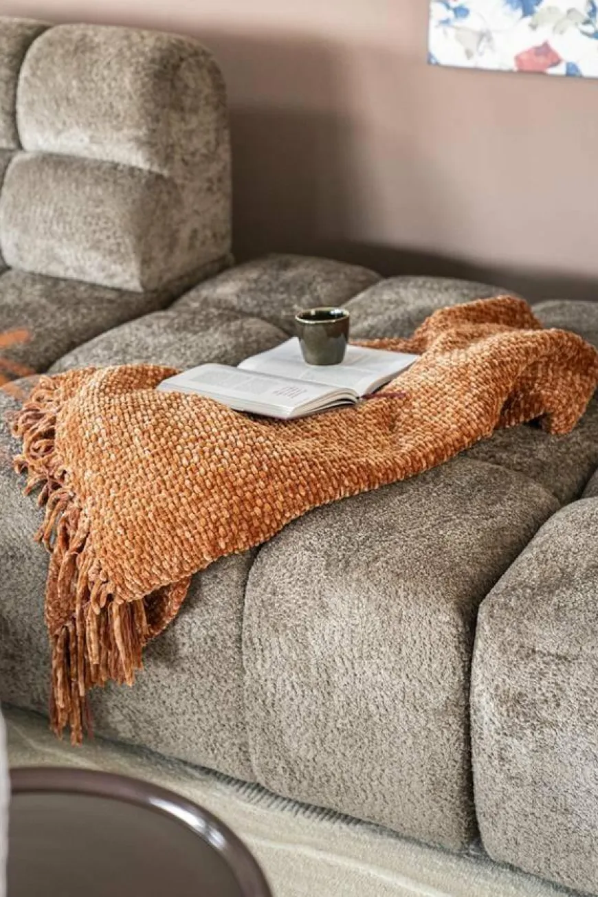 By Boo Plaid Hyde - terracotta