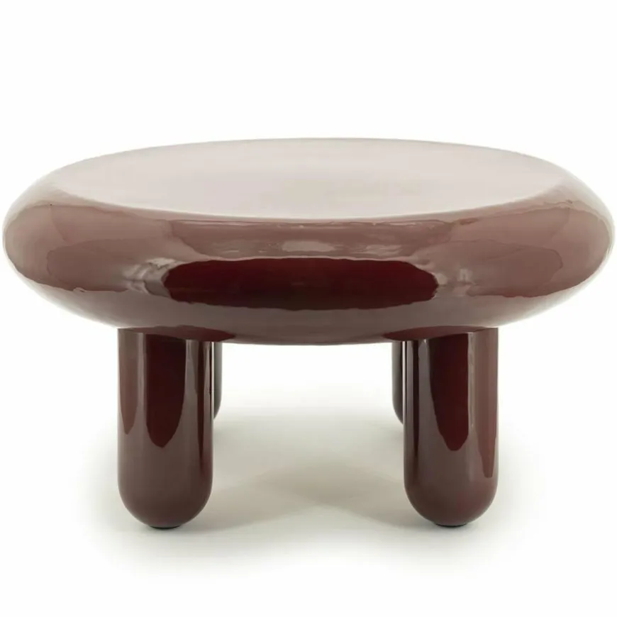 By Boo Salontafel Balloon - burgundy