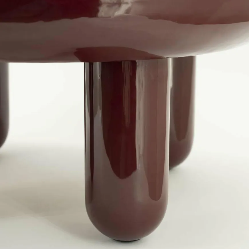 By Boo Salontafel Balloon - burgundy