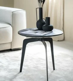 By Boo Side table Kenji - black
