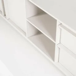 By Boo TV meubel Boaz 180 cm – 2 deuren, 2 lades en 2 open vakken