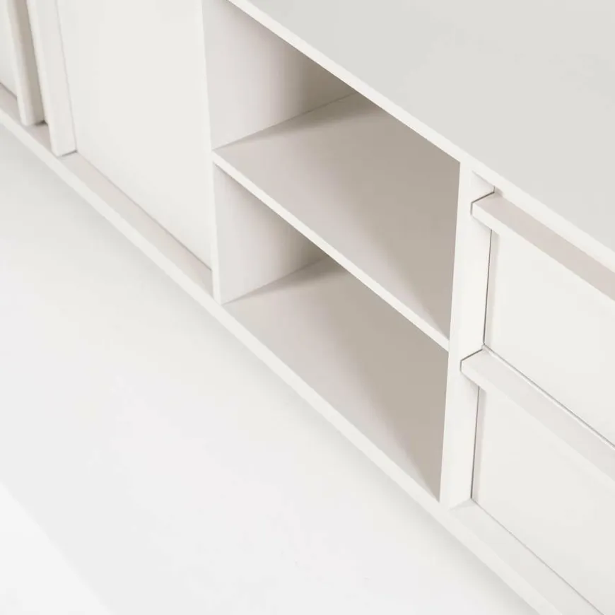 By Boo TV meubel Boaz 180 cm – 2 deuren, 2 lades en 2 open vakken