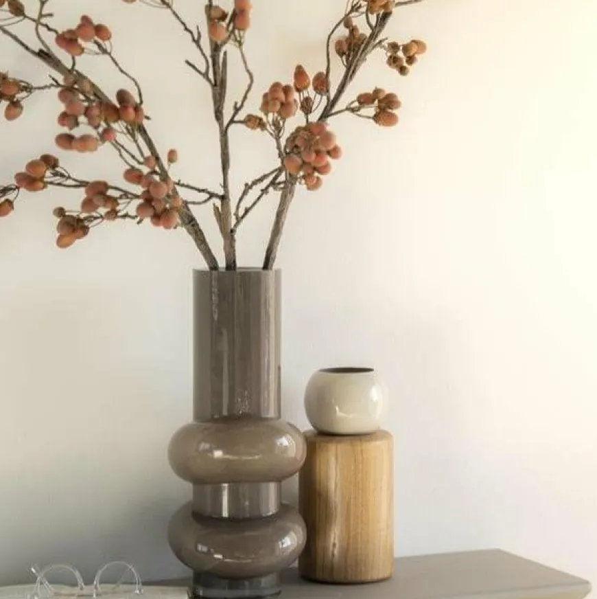 By Boo Vaas Curble groot - mosterd