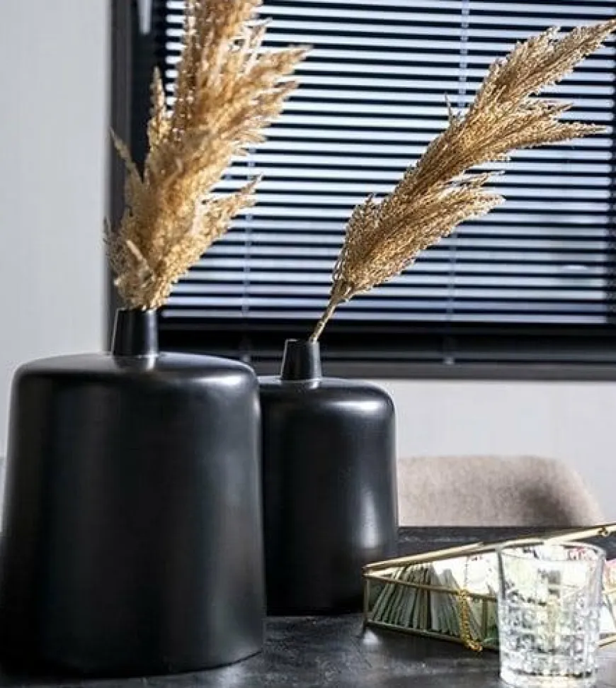 By Boo Vaas Dotty zwart - groot