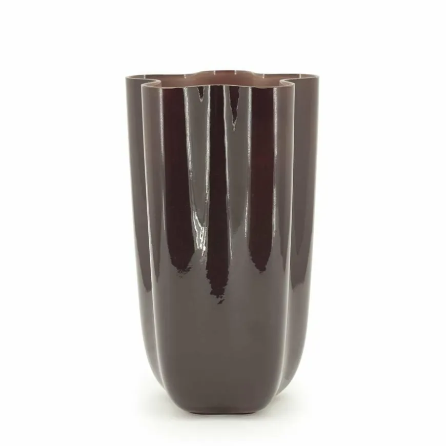 By Boo Vaas Flori – Paars / bruin