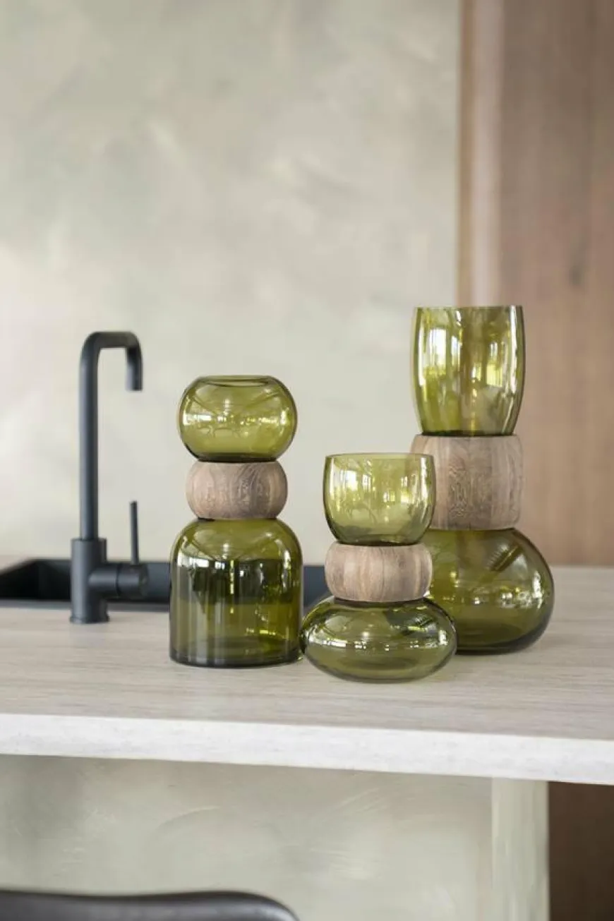 By Boo Vaas Verra medium - groen