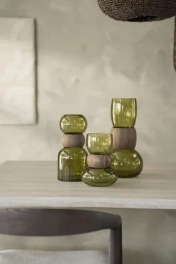 By Boo Vaas Verra medium - groen