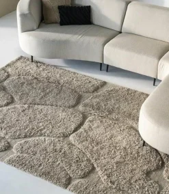 By Boo Vloerkleed Kala 200x300 cm - taupe