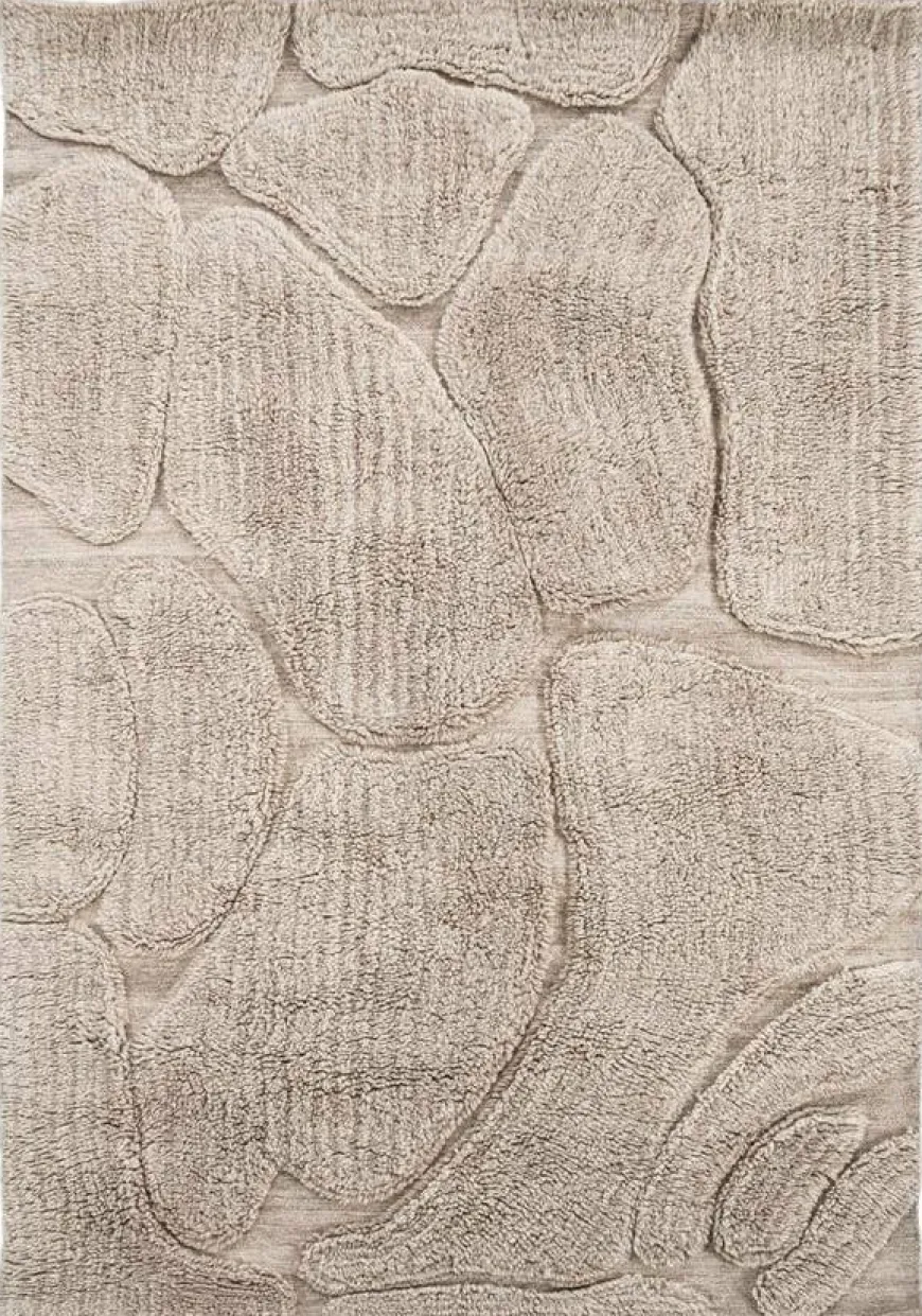 By Boo Vloerkleed Kala 200x300 cm - taupe