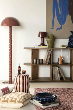 By Boo Vloerkleed Mixi 160x230 cm - burgundy