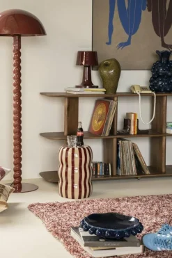By Boo Vloerkleed Mixi 160x230 cm - burgundy