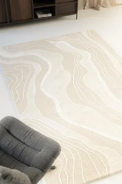 By Boo Vloerkleed Soil 190x290 cm - beige