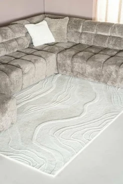 By Boo Vloerkleed Soil 190x290 cm - off white