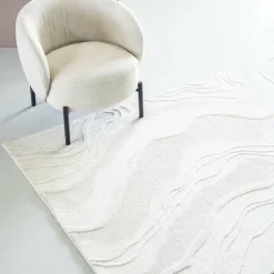 By Boo Vloerkleed Soil 190x290 cm - off white