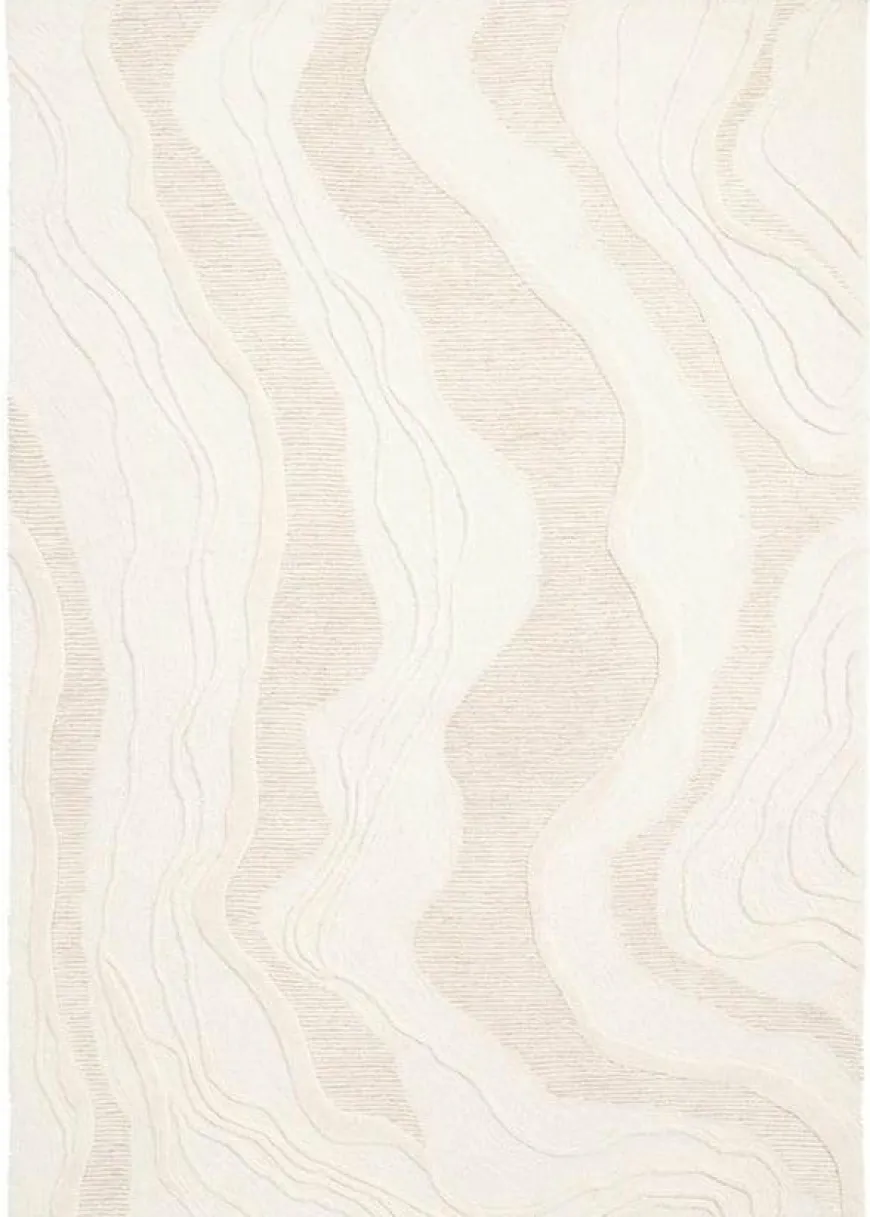 By Boo Vloerkleed Soil 190x290 cm - off white