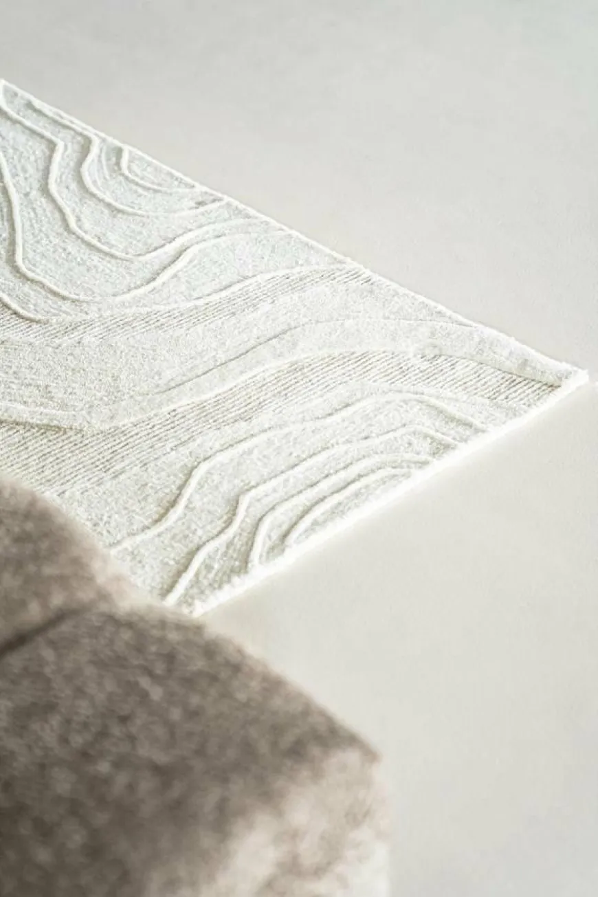 By Boo Vloerkleed Soil 190x290 cm - off white