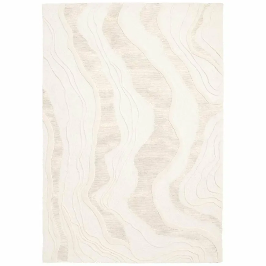 By Boo Vloerkleed Soil 190x290 cm - off white