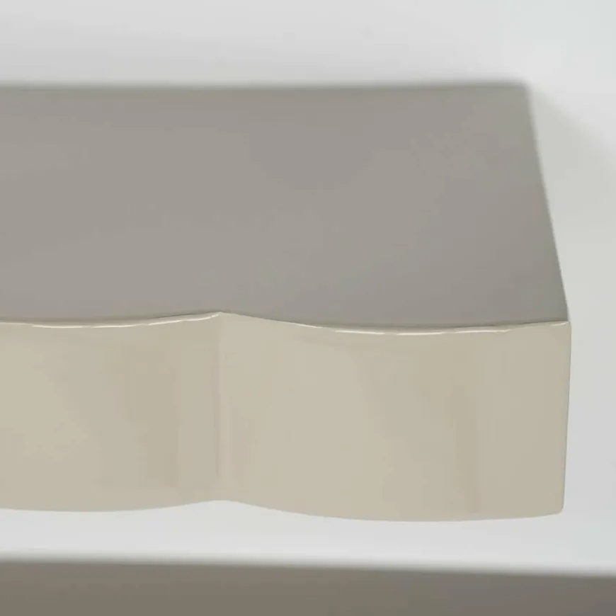 By Boo Wandplank Prinz set van 3 - taupe