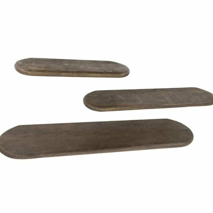 By Boo Wandplank Tre 2 mango 69 cm – bruin