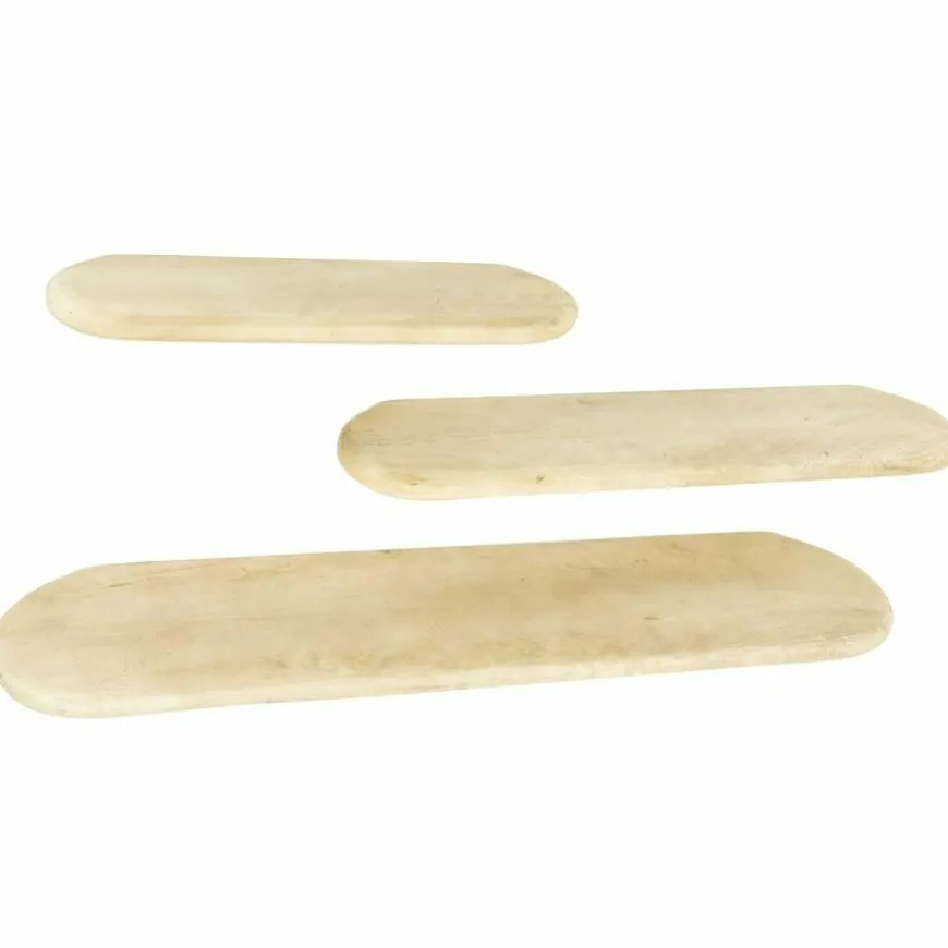 By Boo Wandplank Tre 1 mango 49 cm – naturel