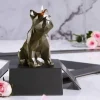 Candellana Kaars Bulldog antiek brass