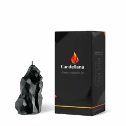 Candellana Kaars Gorilla zwart