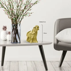 Candellana Kaars olifant medium goud