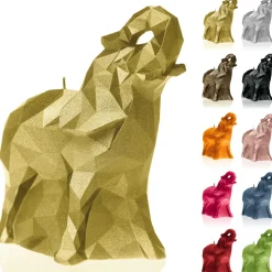 Candellana Kaars olifant medium goud