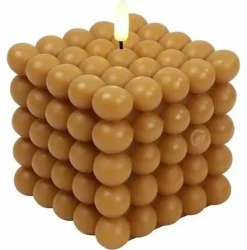 Countryfield LED Kaars Lyon bolletjes amber L