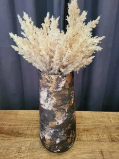Countryfield Astilbe boeket met LED verlichting lichtbruin
