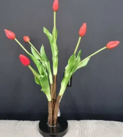 Countryfield Boeket kunstbloemen Tulip rood