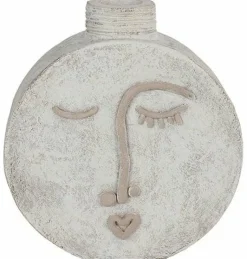 Countryfield Fles / Vaas gezicht Picasso wit