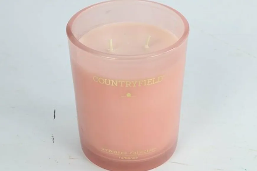 Countryfield Geurkaars Romance roze - M of L