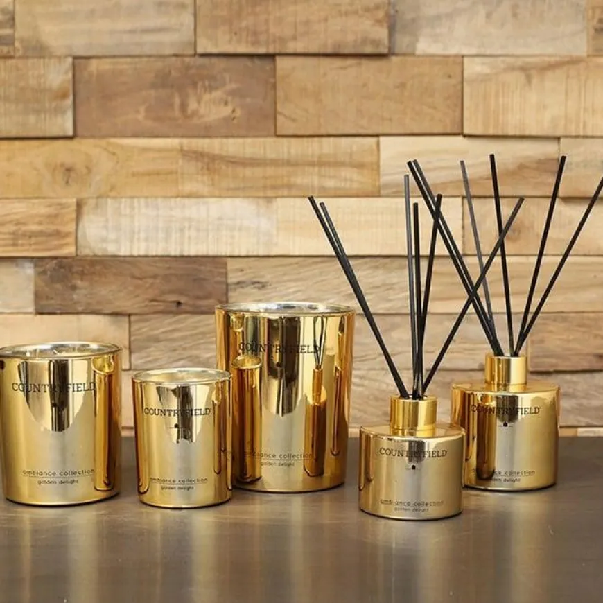 Countryfield Geurstokjes Golden Delight goud - S of L