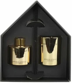 Countryfield Golden Delight Gift box geurstokje & kaars goud